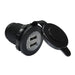 W4 Compact Double Usb Charging Socket 00161 W4 - Dynamic Drive