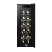Baridi 12 Bottle Wine Fridge & Cooler - Black DH73 Baridi - Dynamic Drive