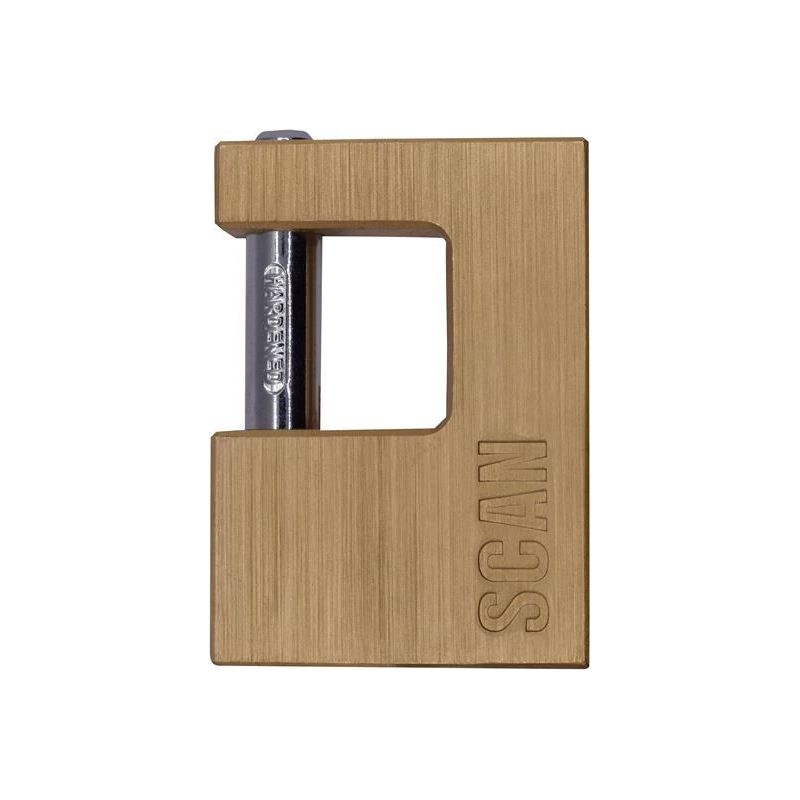 Scan Brass Padlock Shutter 80mm Scan - Dynamic Drive