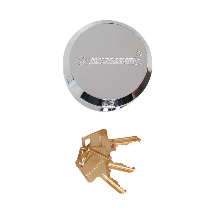 Silverline Shackleless Padlock Van Lock Replacement 73mm Silverline - Dynamic Drive