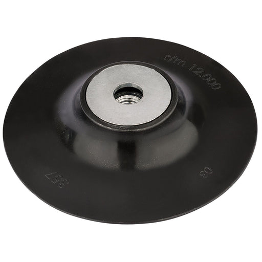 Draper Grinding Disc Backing Pad, 125mm 58620 Draper - Dynamic Drive