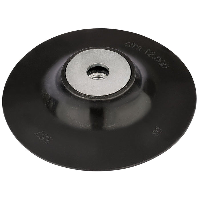 Draper Grinding Disc Backing Pad, 125mm 58620 Draper - Dynamic Drive