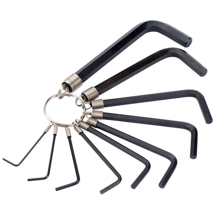 Draper Metric Hexagon Key Set (10 Piece) 33655 Draper - Dynamic Drive