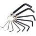 Draper Metric Hexagon Key Set (10 Piece) 33655 Draper - Dynamic Drive
