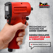 Teng Tools 1/2" Mini Air Impact Wrench Teng Tools - Dynamic Drive