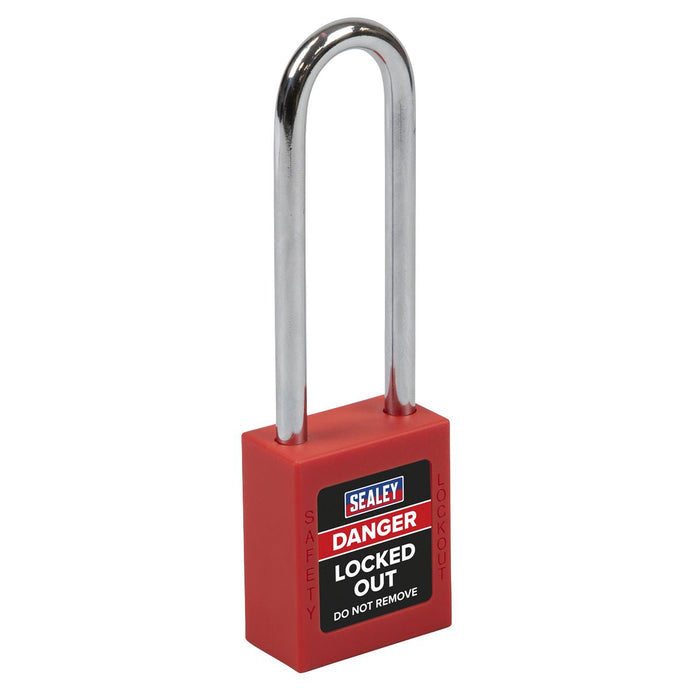 Sealey Safety Lockout Padlock - Long Shackle EV12 Sealey - Dynamic Drive