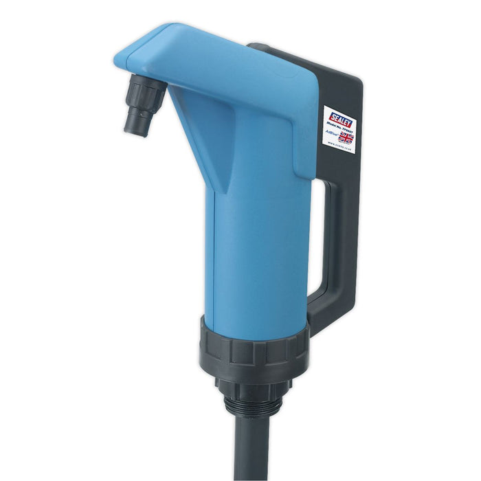 Sealey Mobile Dispensing Tank 55 Litre with AdBlue Pump Blue Fluid Transfer Sealey  - Dynamic Drive