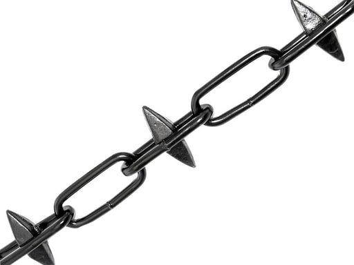 Faithfull Spike Chain Black Japanned 6mm x 5m Box - Max. Load 250kg Faithfull - Dynamic Drive