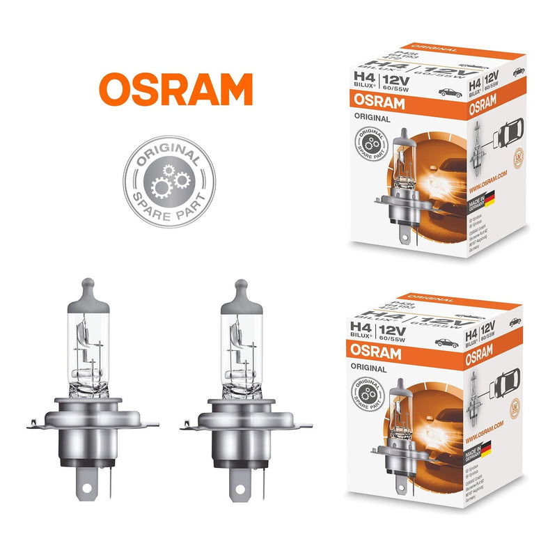 2 X Osram H4 472 12V 60/55W Halogen Headlights Fog Light Car Bulb Original Parts OSRAM  - Dynamic Drive