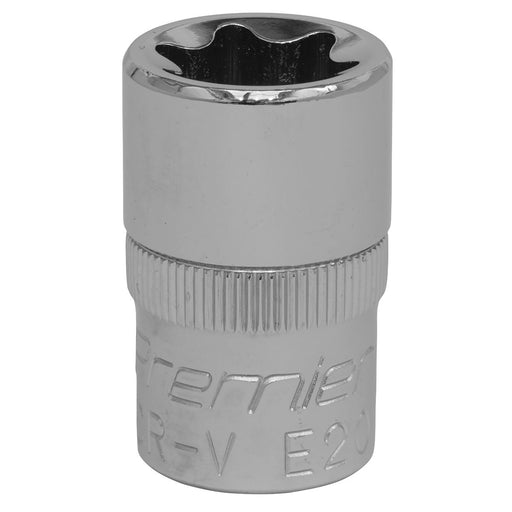 Sealey TRX-Star* Socket E20 1/2"Sq Drive SET012 Sealey - Dynamic Drive
