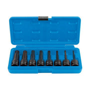 Laser Long Impact Tamperproof Spline Socket Bit Set 1/2"D 8pc 6749 Laser - Dynamic Drive