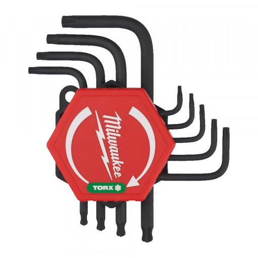Milwaukee 9Pc Compact L-Form Torx Key Set Milwaukee - Dynamic Drive