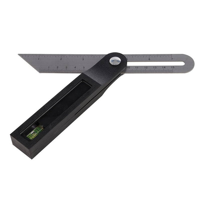 Silverline Sliding T Bevel with Spirit Level 200mm Silverline - Dynamic Drive