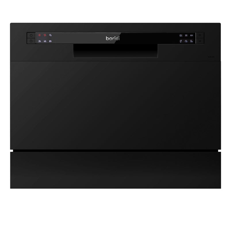 Baridi Tabletop Dishwasher 6 Place Settings 6.5L Capacity - Black DH85 Baridi - Dynamic Drive
