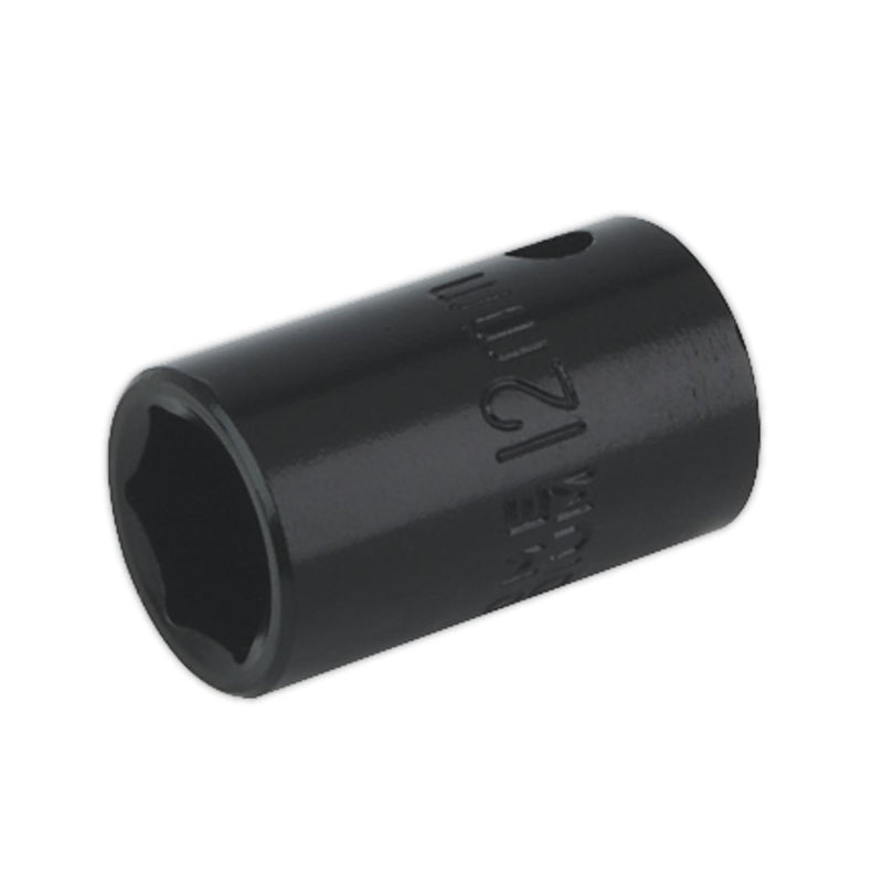 Sealey Impact Socket 12mm 3/8"Sq Drive IS3812 Sealey - Dynamic Drive