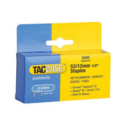 Tacwise 53 Light-Duty Staples 12mm (Type JT21 A) (Pack 2000) Tacwise - Dynamic Drive