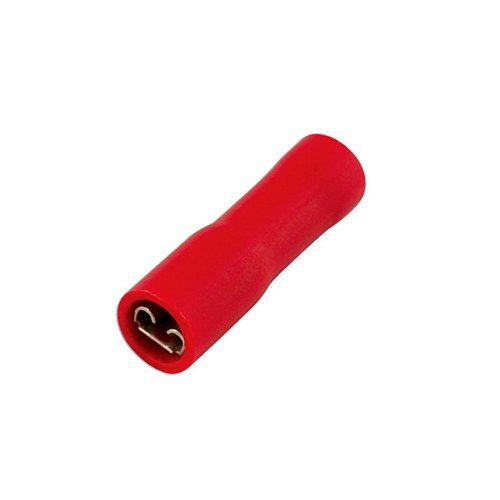 Connect Red Female Fully Ins. Push-On 2.8mm 100pc 30133 Tool Connection - Dynamic Drive