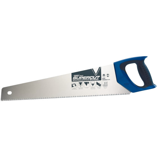 Draper Supercut Soft Grip Hardpoint Handsaw, 500mm/20", 7tpi/8ppi 49290 Draper - Dynamic Drive