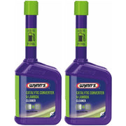 2x Wynns Catalytic Converter & Lambda Oxygen Sensor Cleaner Petrol Hybrid 325ml Wynns - Dynamic Drive