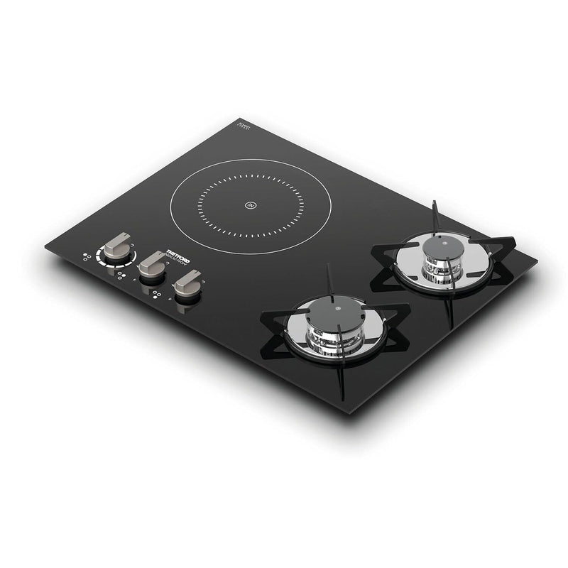 Thetford TOPLINE 981 Hybrid Hob 2x Gas and 1x Induction SHB98199-SP Thetford - Dynamic Drive