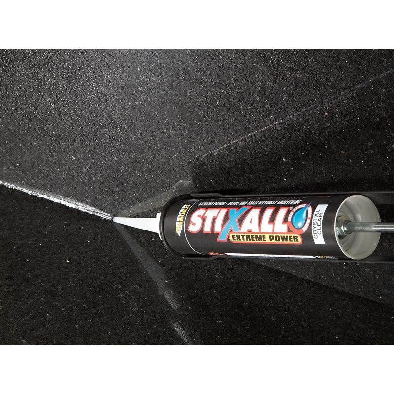 Everbuild Sika Stixall Extreme Power Cartridge Clear 290ml Everbuild Sika - Dynamic Drive