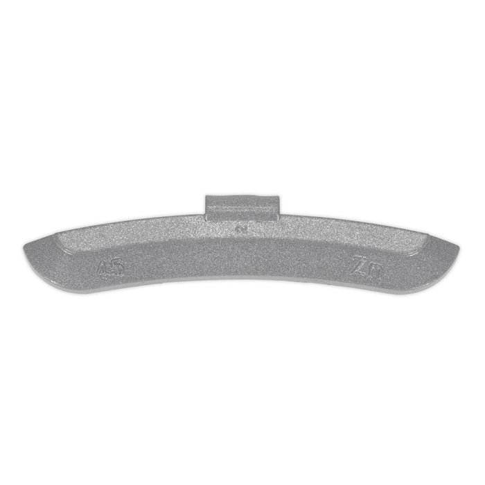 Sealey Wheel Weight 45g Hammer-On Zinc for Steel Wheels Pack of 50 WWSH45 Sealey - Dynamic Drive