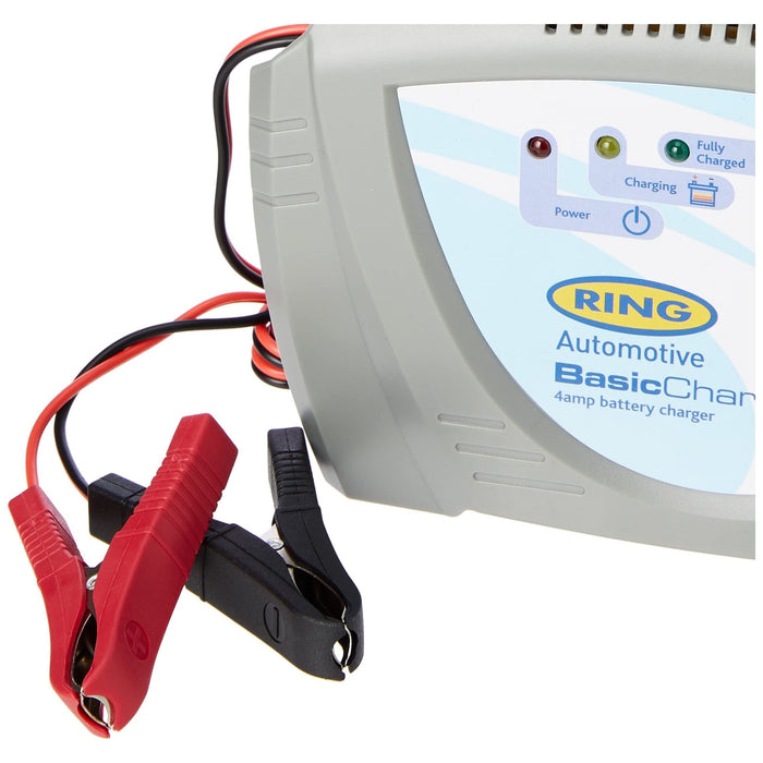 Ring Automotive RCB104 Ring , 4A Battery Charger, 12V Lead Acid, Vehicles up to Ring Automotive - Dynamic Drive