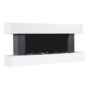 Baridi 46" Wall Mounting 1000W/2000W Electric Fireplace with LED Flame Effects Baridi - Dynamic Drive