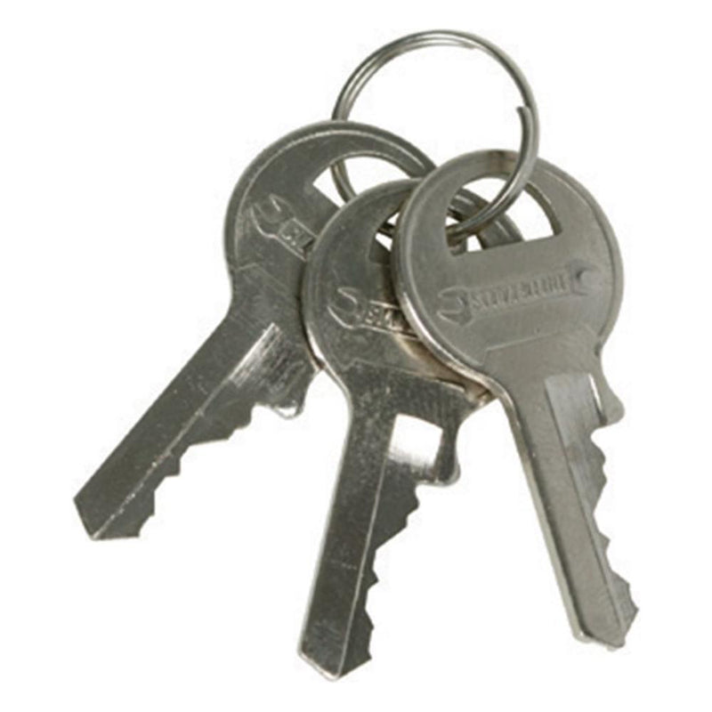 Silverline Brass Padlock Long Shackle 40mm Silverline - Dynamic Drive