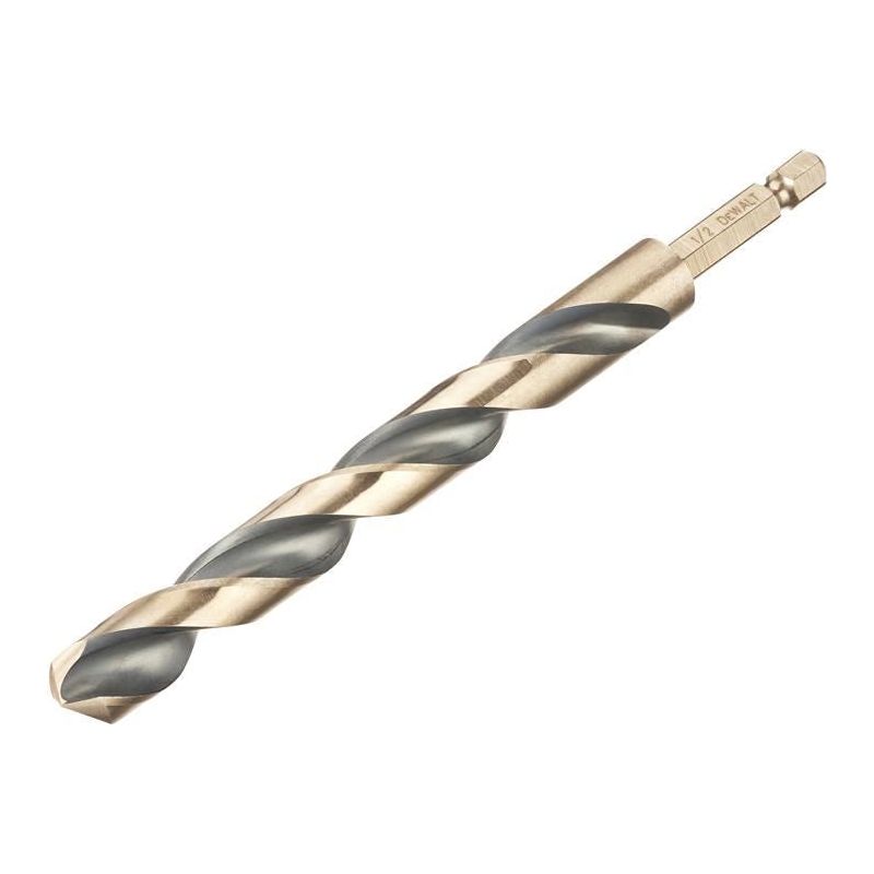 Dewalt Power Tools BLACK&GOLD Hex HSS-G Drill Bit 13.0mm DeWALT Power Tools - Dynamic Drive