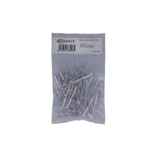 Connect Aluminum Trim Rivet - for Ford 50pc 36446 Tool Connection - Dynamic Drive