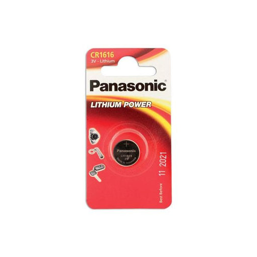 Connect Panasonic Coin Cell Battery CR1616 3V 1pc x 12 30659 Tool Connection - Dynamic Drive