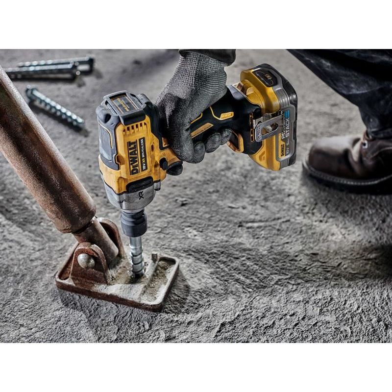 Dewalt Power Tools DCF891H2T XR BL 1/2in HR Anvil Impact Wrench 18V 2 x 5.0Ah POWERSTACK™ Li-ion DeWALT Power Tools - Dynamic Drive