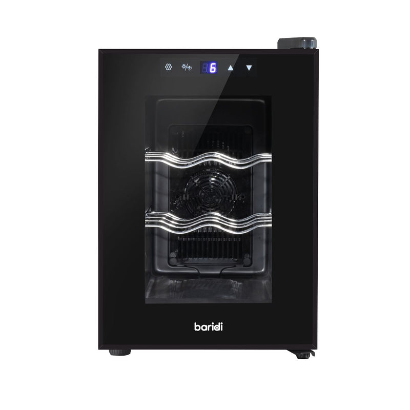 Baridi 6 Bottle Tabletop Wine Fridge & Cooler DH217 Baridi - Dynamic Drive