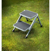 Maypole Foldable Steel Double Caravan Step Folding Portable Campervan Maypole - Dynamic Drive