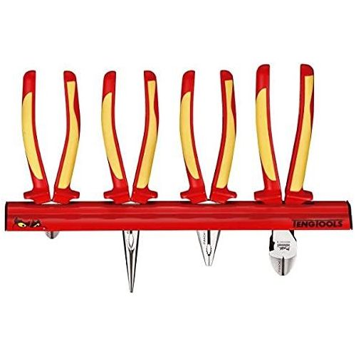 Teng Tools Insulated Plier Set Wall Rack 4 Pieces Teng Tools - Dynamic Drive