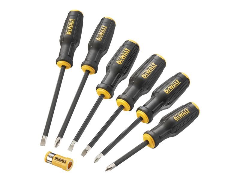 Dewalt Full Fit Screwdriver Set, 6 Piece Dewalt - Dynamic Drive