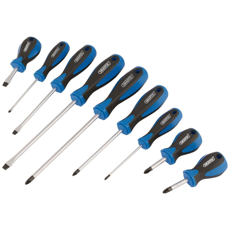 Draper Screwdriver Set (9 Piece) 63569 Draper - Dynamic Drive