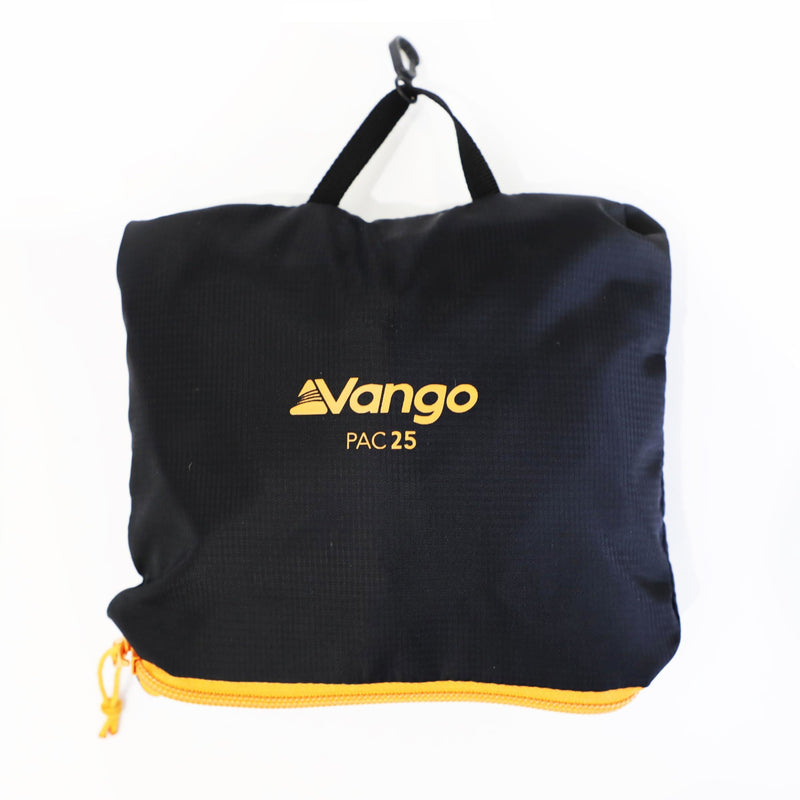 Vango Pac 25 Rucksack 25L Black Vango - Dynamic Drive