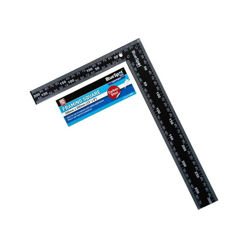 Bluespot Tools Framing Square 300 x 200mm (12 x 8in) BlueSpot Tools - Dynamic Drive