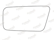 Summit Stick-On Standard Mirror Glass fits Nissan Sunny, Cherry Micra LHS Summit - Dynamic Drive