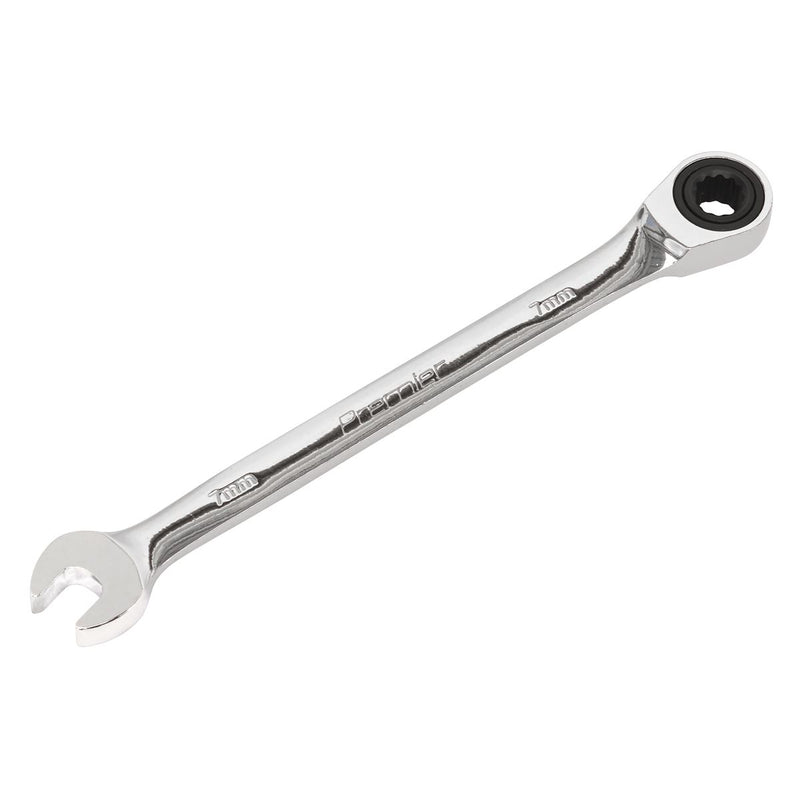 Sealey Ratchet Combination Spanner 7mm RCW07 Sealey - Dynamic Drive