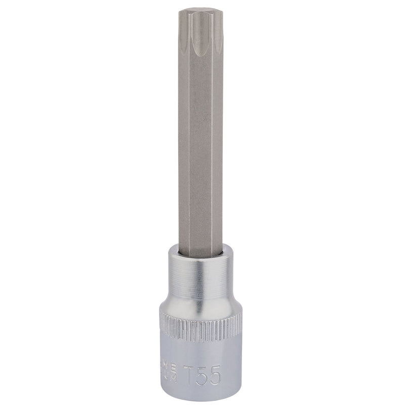 Draper TX-STAR Socket Bit, 1/2" Sq. Dr., T55 x 100mm 16320 Draper - Dynamic Drive