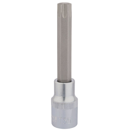 Draper TX-STAR Socket Bit, 1/2" Sq. Dr., T55 x 100mm 16320 Draper - Dynamic Drive