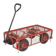 Sealey Platform Truck with Removable Sides Pneumatic Tyres 200kg Capacity CST997 Sealey - Dynamic Drive