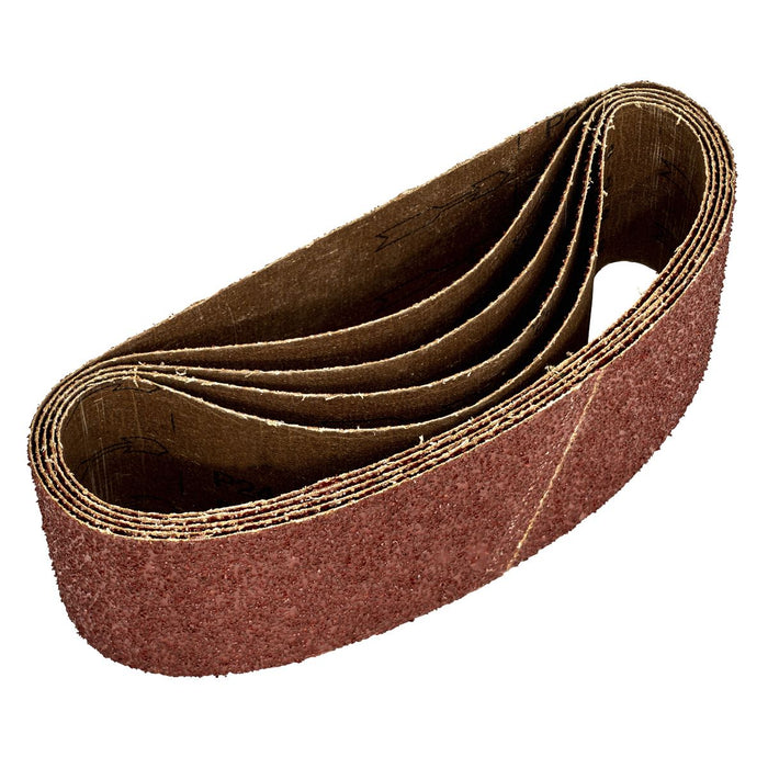 Sealey Sanding Belt 75 x 533mm 24Grit Pack of 5 WSB53245 Sealey - Dynamic Drive