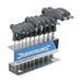Silverline Trx Key T-Handle Set 10pce T9 - T50 Silverline - Dynamic Drive