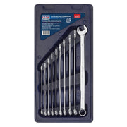 Sealey Combination Spanner Set 10pc Extra-Long Metric AK6310 Sealey - Dynamic Drive