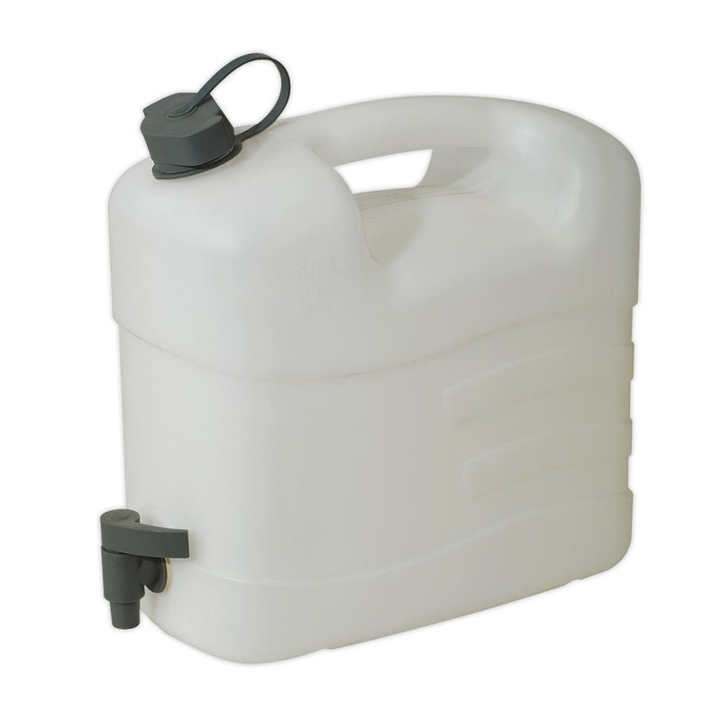 Sealey Fluid Container 10L with Tap WC10T Sealey - Dynamic Drive