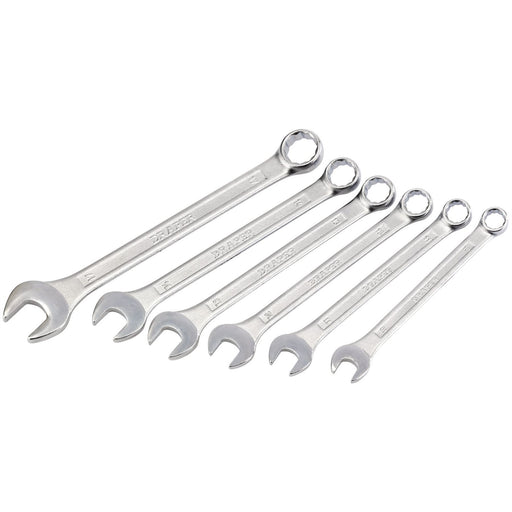 Draper Metric Combination Spanner Set (6 Piece) 80899 Draper - Dynamic Drive